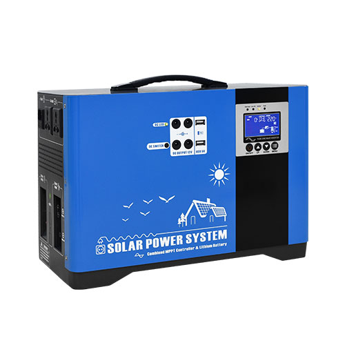 portable lithium battery solar storage system 2