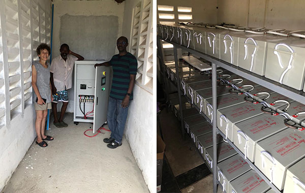 تنزانيا تثبيت نظام طاقة البطارية 50kw