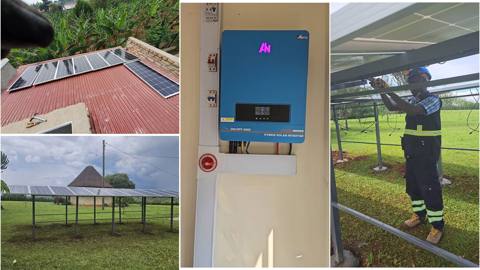 Anern’s Gel Battery System was Successfully Installed in Kenya