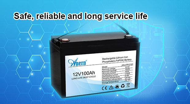 مزايا سلسلة بطارية ليثيوم 12.8V100AH