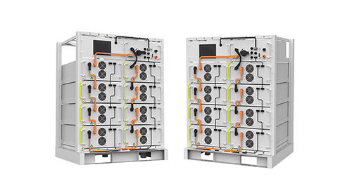 بطارية ليثيوم تجارية عالية الجهد 114KWH 50KW