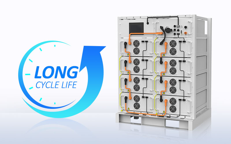 مزايا بطارية الليثيوم التجارية عالية الجهد 114KWH 50KW