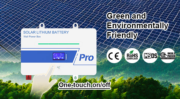 مزايا بطارية ليثيوم محمولة على الحائط سلسلة AN-LPB-Npro 24V100AH