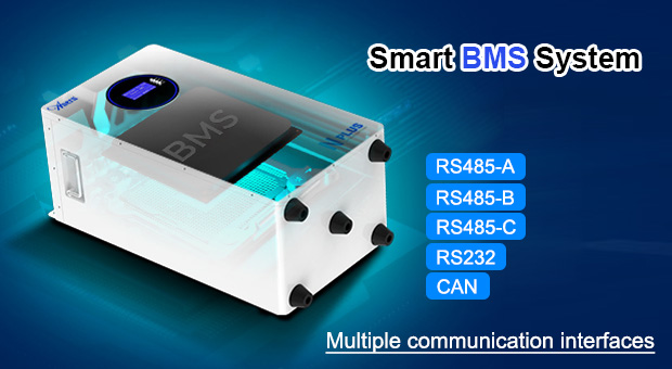 بطارية ليثيوم محمولة على الحائط من سلسلة AN-LPB-Nplus (51.2V200AH)