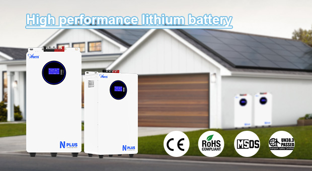 بطارية ليثيوم محمولة على الحائط من سلسلة AN-LPB-Nplus (51.2V200AH)