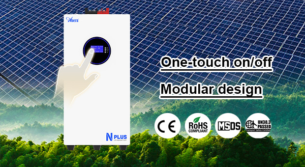 بطارية ليثيوم محمولة على الحائط من سلسلة AN-LPB-Nplus (51.2V300AH)