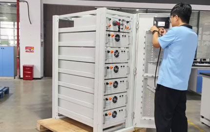 تركيب نظام تخزين الطاقة التجاري ببطارية ليثيوم 60KWH 10