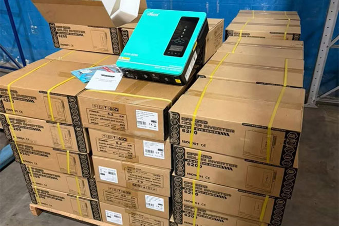 60 قطعة من محولات الطاقة الشمسية Anern EVO Series 6.2KW في البرازيل