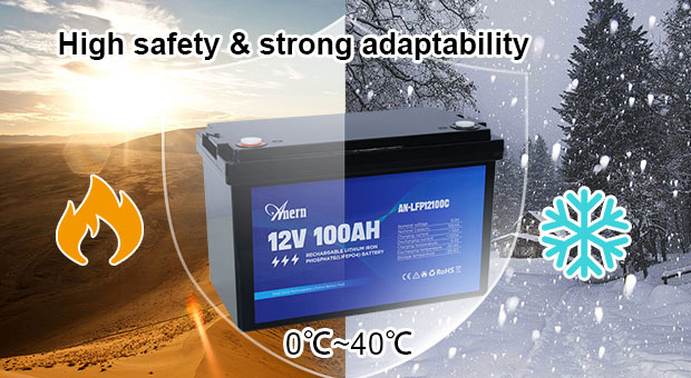 AN-LFP-C series Lithium Battery 100/200/300AH Advantages - 翻译中...