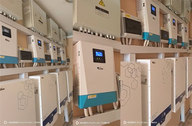 حل طاقة خارج الشبكة بقدرة 20 كيلوواط في أوغندا مع بطارية ليثيوم جدارية AN‑LPB‑NPLUS 51.2V 200Ah