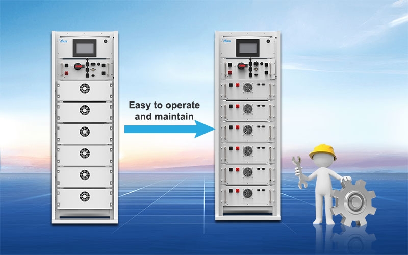 مزايا بطارية الليثيوم التجارية عالية الجهد بقدرة 60KWH و30KW